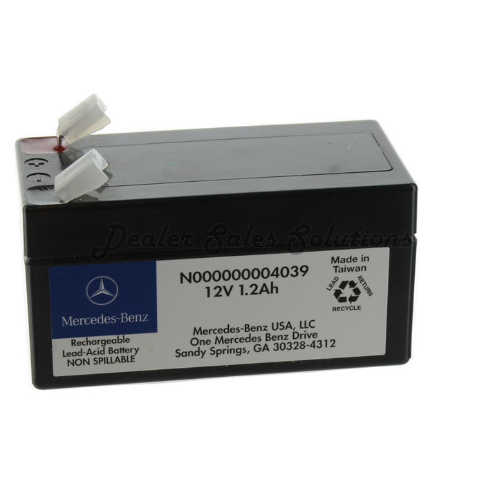New Genuine Mercedes-Benz Auxiliary Battery (2007-2025) OE 000000004039