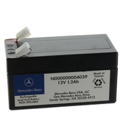 New Genuine Mercedes-Benz Auxiliary Battery Set (x2) OE 000000004039