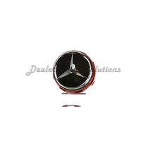 New Genuine Mercedes-Benz Center Cap Wheel Hub Cover Red Black Set (x3) OE