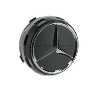 New Genuine Mercedes-Benz Wheel Center Cap Hub Matte Chrome 75mm (2017-2019) OE
