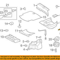 New Genuine Mercedes-Benz Upper Rear Interior Pillar Trim Rivet 0009915940 OEM