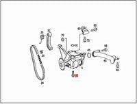 New Genuine Mercedes-Benz Fitted Bolt 0019903107 OEM