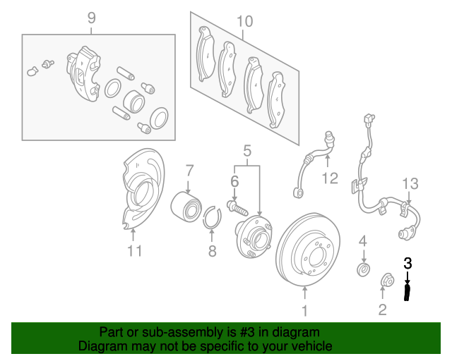 New Genuine Nissan Cotter Pin 009215402A / 00921-5402A OEM