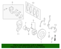 New Genuine Nissan Cotter Pin 009215402A / 00921-5402A OEM