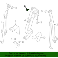 New Genuine Infiniti Bolt 011210036U OEM