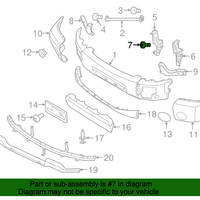 New Genuine Nissan Bolt 0112102561 / 01121-02561 OEM