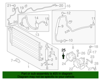 New Genuine Nissan / Infiniti Bolt 01125N1131 OEM
