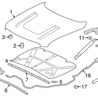 Pack of 10 New Genuine Nissan Bolt OE 01125N8021