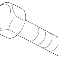 New Genuine Nissan Bolt 01125N8051 / 01125-N8051 OEM
