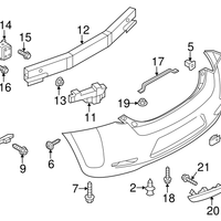 New Genuine Nissan / Infiniti Nut 0122100391 / 01221-00391 OEM
