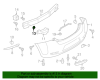 New Genuine Nissan / Infiniti Nut 0122100391 / 01221-00391 OEM