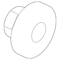 New Genuine Nissan Nut 012250012U / 01225-0012U OEM