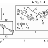 New Genuine Nissan / Infiniti Nut Lock 0122500941 / 01225-00941 OEM