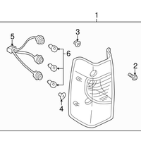 New Genuine Nissan Grommet OE 012810004U