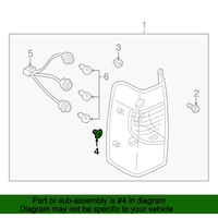 New Genuine Nissan Grommet OE 012810004U