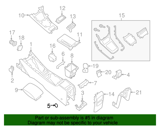 New Genuine Nissan Cap Screw 013070055A / 01307-0055A OEM
