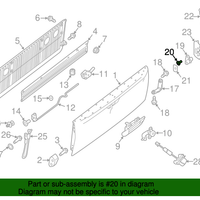 New Genuine Nissan Titan Screw (2004-2021) OE 014120008U