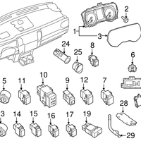 New Genuine Nissan Infiniti Glove Box Screw (1985-2019) OE 0145100581