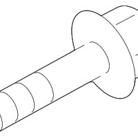 New Genuine Nissan Screw 014660002U / 01466-0002U OEM