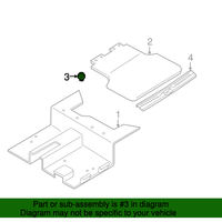 New Genuine Nissan Clip 015530039U / 01553-0039U OEM