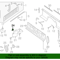 New Genuine Nissan Clip-Plate 015530093U / 01553-0093U OEM