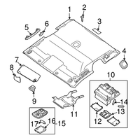 New Genuine Nissan Clip 0155304214 / 01553-04214 OEM