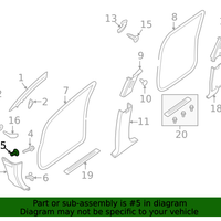 New Genuine Nissan / Infiniti Clip-Dash 0155305321 OEM