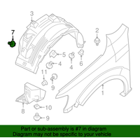 New Genuine Infiniti Clip 0155305323 OEM