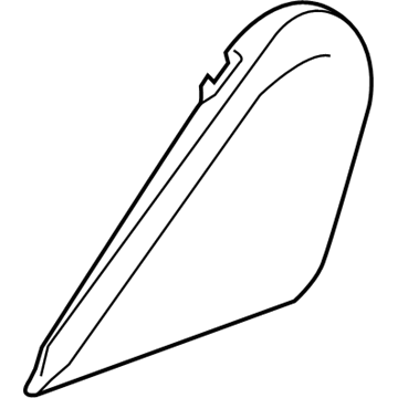 Genuine Mercedes-Benz Height Adjustment Cover OEM 20591919228Q54