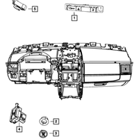 Genuine Mopar  OE Switch-Parking Brake 4221463