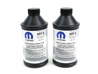 New Genuine Mopar Brake Fluid Dot 3 12oz. Set (x2) (1992-2026) OE 04318080AD