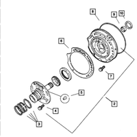 New Genuine Mopar Impeller Seal 2001-2012 OE 04412475