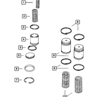 New Genuine Mopar Accumulator Seal 2001-2011 OE 04446544