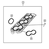 Genuine Mopar  OE Gasket-Intake Manifold 4663760
