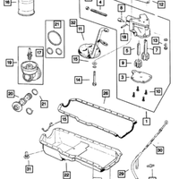 Genuine Mopar  OE Seal Pkg-Oil Filter Adapter 4720363