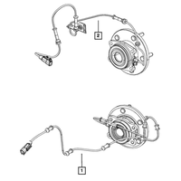 New Genuine Mopar Anti-Lock Brakes Sensor 2011-2023 OE 04779642AD