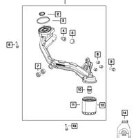 New Genuine Mopar Engine Oil Filter 2020-2023 OE 04892339BH