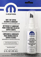 New Genuine Jeep Wrangler Zipper Lubricant Soft Top Cleaner 2oz. OE 05066440AC