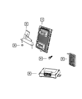 New Genuine Mopar Engine Control Module Bracket 2011-2023 OE 05187982AF
