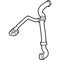 New Genuine Mercedes-Benz Hose 2515002075 / 251-500-20-75 OEM