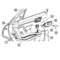 New Genuine Mopar Self Tapping Screw 2001-2023 OE 06032723