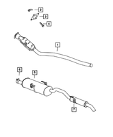 New Genuine Mopar Hex Head Screw Washer Assembly Multi-Purpose (1990-2010) OE