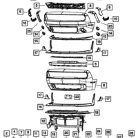 New Genuine Mopar Retainer 2001-2023 OE 06500898
