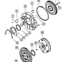 Genuine Mopar  OE Screw-Hex Head 6501680