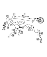 Genuine Mopar Brake Hose To Caliper Gasket Crush Washer (2001-2026) OE 06502114