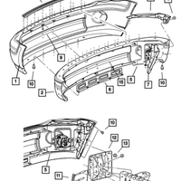 New Genuine Mopar Push Screw&Ret 2001-2018 OE 06502625