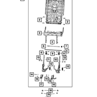 New Genuine Mopar Hex Head Bolt 2022-2023 OE 06513060AA
