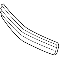 Genuine Mercedes-Benz Front Bumper Center Grille Cover C300 C350 OE 2048852123