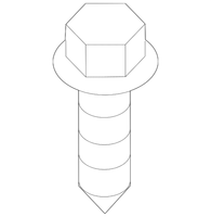 New Genuine BMW Hex Head Screw (1995-2023) OE 07119901299