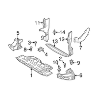 New Genuine BMW Sheet Metal Screw (2000-2006) OE 07119901369